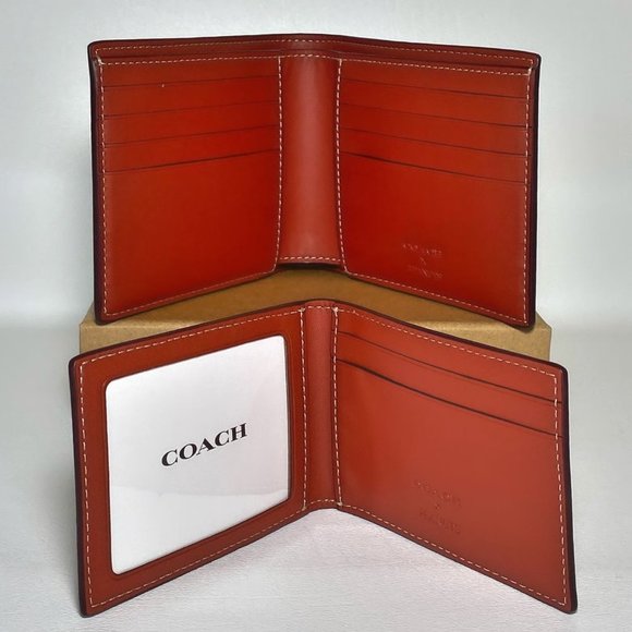 Coach X Peanuts 3 In 1 Wallet Signature Canvas With Snoopy & Woodstock Print - Picture 4 of 8